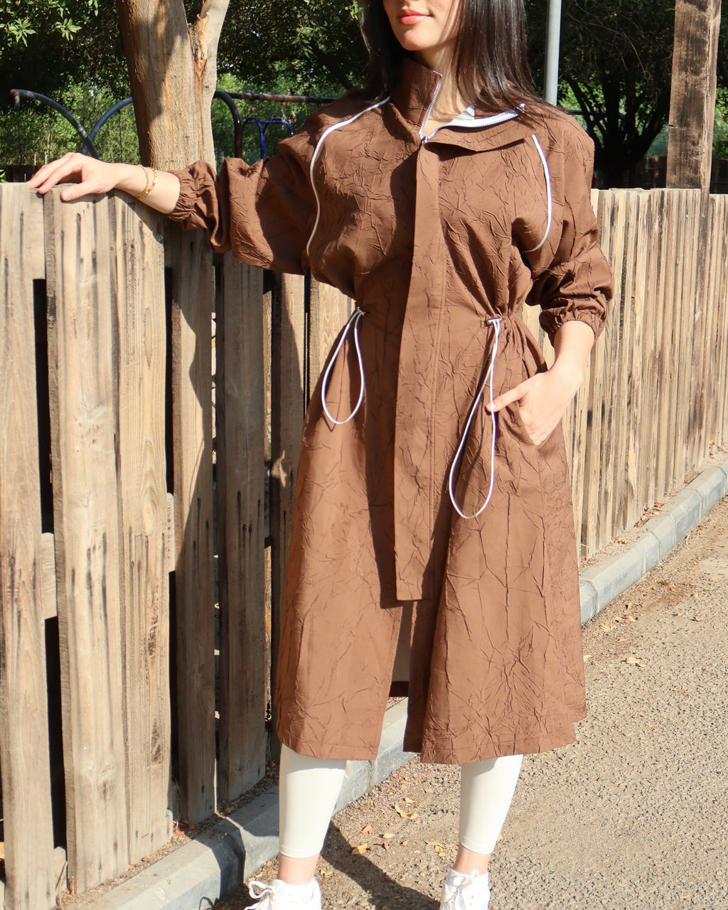 Brown Long Cover Up