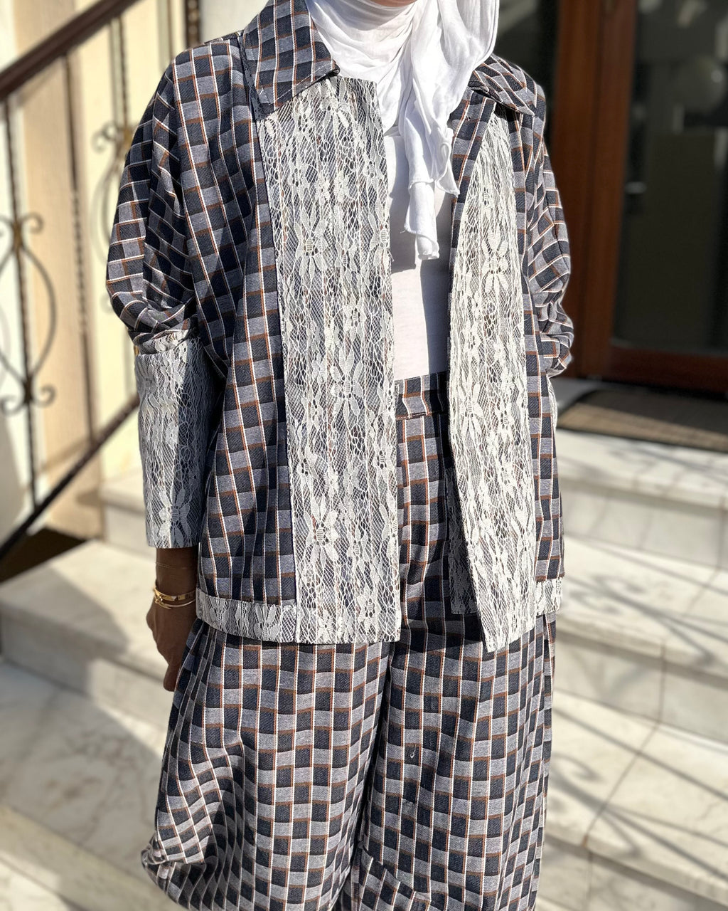Checkered - Lace
