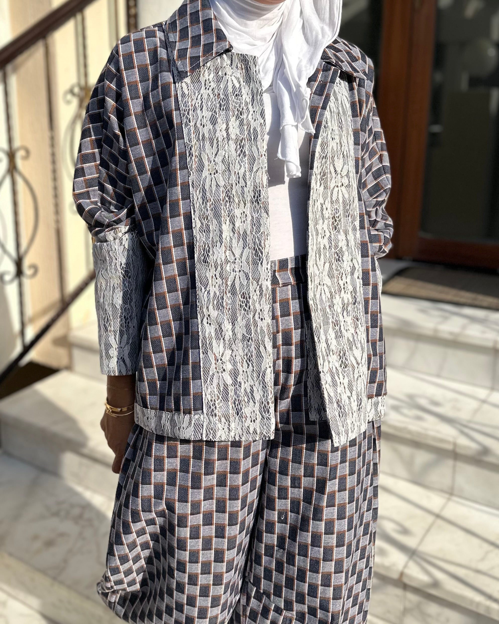 Checkered - Lace