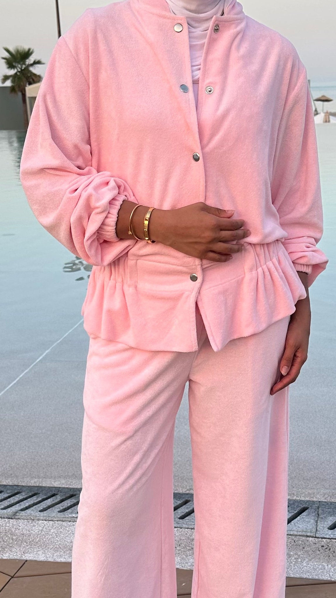 Pink Towel Set