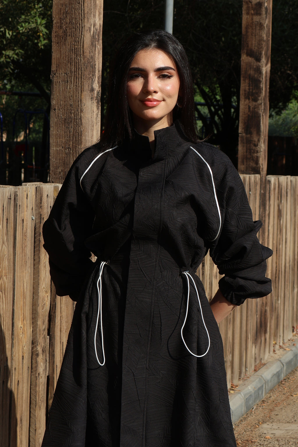 Black Short - Long Cover Up