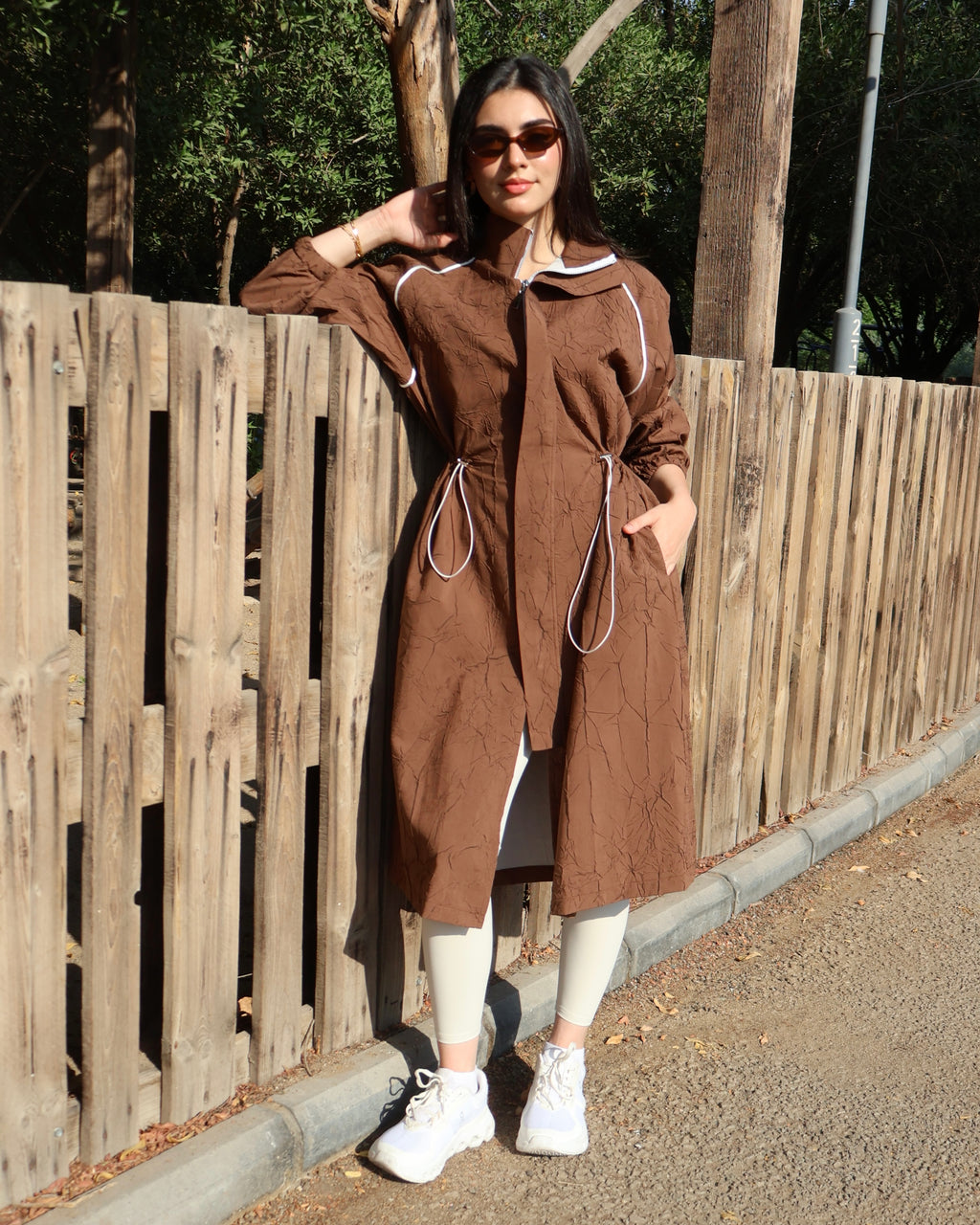 Brown Long Cover Up