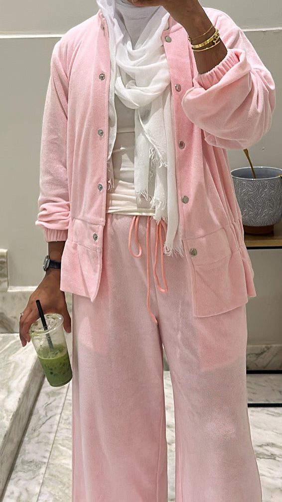 Pink Towel Set