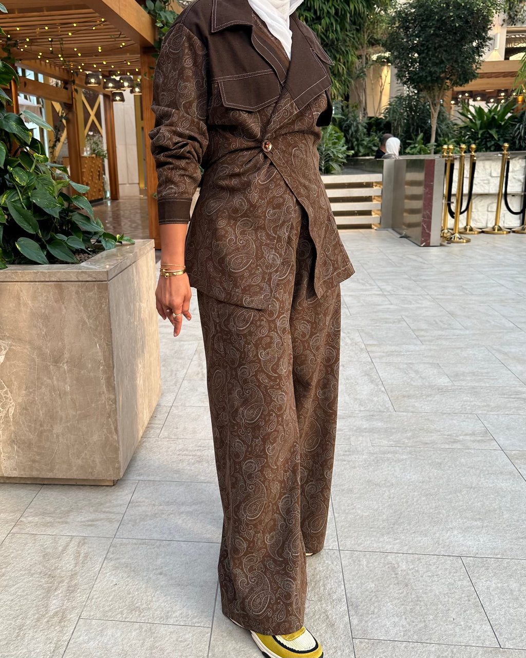 Brown Bandana Set